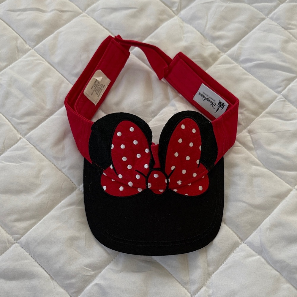 Disney Minnie Mouse Kids Hat - Red and Black